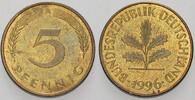 Kleinmünzen 5 Pfennig Bundesrepublik Deutschland -