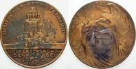 Sachsen-Leipzig, Stadt Bronzemedaille AUF DIE EINWEIHUNG DES VÖLKERSCHLACHTDENKMALES -
