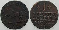 Braunschweig 1 Pfennig Karl 1815-1830. -