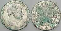 Preußen Taler Friedrich Wilhelm IV. 1840-1861. -