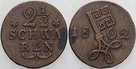 Braunschweig 2 Pfennige Wilhelm 1831-1884. -