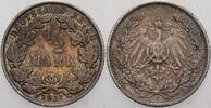 Kleinmünzen-Kaiserreich 1/2 Mark Grosser Adler -
