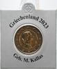 Griechenland 2 Euro 100. GEBURTSTAG MARIA CALLAS -