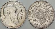 Baden 5 Mark Friedrich I. 1856-1907. -