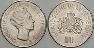 Luxemburg 100 Francs Charlotte 1919-1964. -