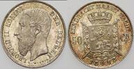Belgien-Königreich 50 Centimes Leopold II 1865-1909. -