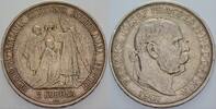 Ungarn 5 Korona Franz Josef I. 1848-1916. -