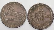 Hannover 16 gute Groschen Wilhelm IV. 1830-1837. -