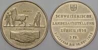 Schweiz-Eidgenossenschaft 5 Franken LANDESAUSSTELLUNG ZÜRICH -