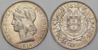 Portugal 50 Centavos Republik seit 1910. -