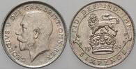 Großbritannien 6 Pence George V. 1910-1936. -