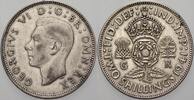 Großbritannien 2 Shillings George VI. 1936-1952. -