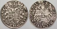 Mansfeld-vorderortische Linie zu Bornstedt 1/4 Taler Bruno II., Wilhelm I.und Johann Georg IV. 1604-1607. -