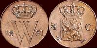 Koninkrijk der Nederlanden ½ Cent NEDERLAND (NETHERLANDS, KINGDOM) - WILLEM III, 1849-1890 - -