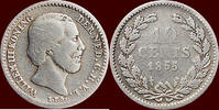 Koninkrijk der Nederlanden 10 Cents NEDERLAND (NETHERLANDS, KINGDOM) - WILLEM III, 1849-1890 - -