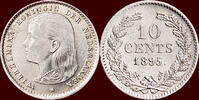 Koninkrijk der Nederlanden 10 Cents NEDERLAND (NETHERLANDS, KINGDOM) - WILHELMINA, 1890-1948 - -