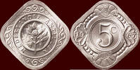 5 Cents NEDERLAND (NETHERLANDS, KINGDOM) - NEDERLANDS WEST-INDIË (DUTCH WEST INDIES) - NEDERLANDSE ANTILLEN (NETHERLANDS ANTILLES) - JUL -