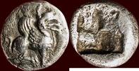 AR ¼ Stater IONIA, TEOS - or hemidrachm, circa 525-510 BC -
