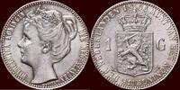 Koninkrijk der Nederlanden 1 Gulden NEDERLAND (NETHERLANDS, KINGDOM) - WILHELMINA, 1890-1948 - -