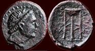 AE SELEUKID KINGDOM OF SYRIA - ANTIOCHOS III MEGAS, 222-187 BC - LYDIA - AE 19, Sardes -