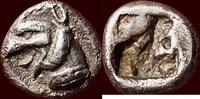 AR 1/16 Stater IONIA, TEOS - circa 525-510 BC -
