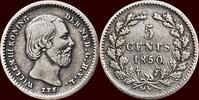Koninkrijk der Nederlanden 5 Cents NEDERLAND (NETHERLANDS, KINGDOM) - WILLEM III, 1849-1890 - -