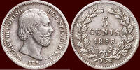Koninkrijk der Nederlanden 5 Cents NEDERLAND (NETHERLANDS, KINGDOM) - WILLEM III, 1849-1890 - -
