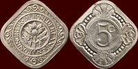 Koninkrijk der Nederlanden 5 Cents NEDERLAND (NETHERLANDS, KINGDOM) - WILHELMINA, 1890-1948 - -