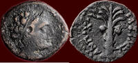 AE SELEUKID KINGDOM OF SYRIA - ANTIOCHOS IV EPIPHANES, 175-164 BC - AE 15 or dilepta, Tyros -