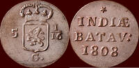  Duit 1808 NEDERLAND (NETHERLANDS, KINGDOM) - NEDERLANDS OOST-INDIË (DUT... 75,00 EUR  plus 8,50 EUR verzending
