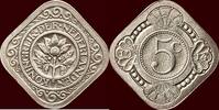 Koninkrijk der Nederlanden 5 Cents NEDERLAND (NETHERLANDS, KINGDOM) - WILHELMINA, 1890-1948 - -