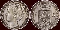Koninkrijk der Nederlanden 1 Gulden NEDERLAND (NETHERLANDS, KINGDOM) - WILHELMINA, 1890-1948 - -