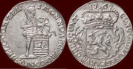 Zilveren dukaat NOORDELIJKE NEDERLANDEN (NETHERLANDS) - REPUBLIEK, 1581-1795 - ZEELAND - 1/4  1767, Middelburg pr-