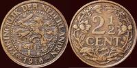 Koninkrijk der Nederlanden 2 ½ Cent NEDERLAND (NETHERLANDS, KINGDOM) - WILHELMINA, 1890-1948 - -