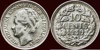 Koninkrijk der Nederlanden 10 Cents NEDERLAND (NETHERLANDS, KINGDOM) - WILHELMINA, 1890-1948 - -