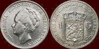 Koninkrijk der Nederlanden 1 Gulden NEDERLAND (NETHERLANDS, KINGDOM) - WILHELMINA, 1890-1948 - -