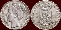 Koninkrijk der Nederlanden ½ Gulden NEDERLAND (NETHERLANDS, KINGDOM) - WILHELMINA, 1890-1948 - -