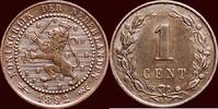 Koninkrijk der Nederlanden 1 Cent NEDERLAND (NETHERLANDS, KINGDOM) - WILHELMINA, 1890-1948 - -