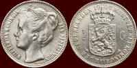 Koninkrijk der Nederlanden ½ Gulden NEDERLAND (NETHERLANDS, KINGDOM) - WILHELMINA, 1890-1948 - -