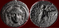 AE SELEUKID KINGDOM OF SYRIA - ANTIOCHOS I SOTER, 280-261 - AE 13, Smyrna or Sardes -