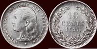 Koninkrijk der Nederlanden 10 Cents NEDERLAND (NETHERLANDS, KINGDOM) - WILHELMINA, 1890-1948 - -