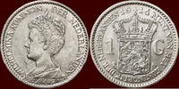 Koninkrijk der Nederlanden 1 Gulden NEDERLAND (NETHERLANDS, KINGDOM) - WILHELMINA, 1890-1948 - -