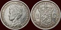 Koninkrijk der Nederlanden 1 Gulden NEDERLAND (NETHERLANDS, KINGDOM) - WILHELMINA, 1890-1948 - -