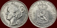 Koninkrijk der Nederlanden 1 Gulden NEDERLAND (NETHERLANDS, KINGDOM) - WILHELMINA, 1890-1948 - -
