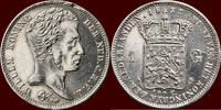 Koninkrijk der Nederlanden 1 Gulden NEDERLAND (NETHERLANDS, KINGDOM) - WILLEM I, 1815-1840 - 1837, Utrecht -