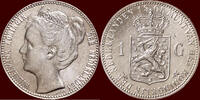 Koninkrijk der Nederlanden 1 Gulden NEDERLAND (NETHERLANDS, KINGDOM) - WILHELMINA, 1890-1948 - -
