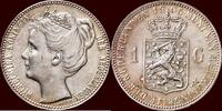 Koninkrijk der Nederlanden 1 Gulden NEDERLAND (NETHERLANDS, KINGDOM) - WILHELMINA, 1890-1948 - -