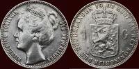 Koninkrijk der Nederlanden 1 Gulden NEDERLAND (NETHERLANDS, KINGDOM) - WILHELMINA, 1890-1948 - -