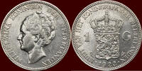 Koninkrijk der Nederlanden 1 Gulden NEDERLAND (NETHERLANDS, KINGDOM) - WILHELMINA, 1890-1948 - -