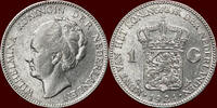 Koninkrijk der Nederlanden 1 Gulden NEDERLAND (NETHERLANDS, KINGDOM) - WILHELMINA, 1890-1948 - -